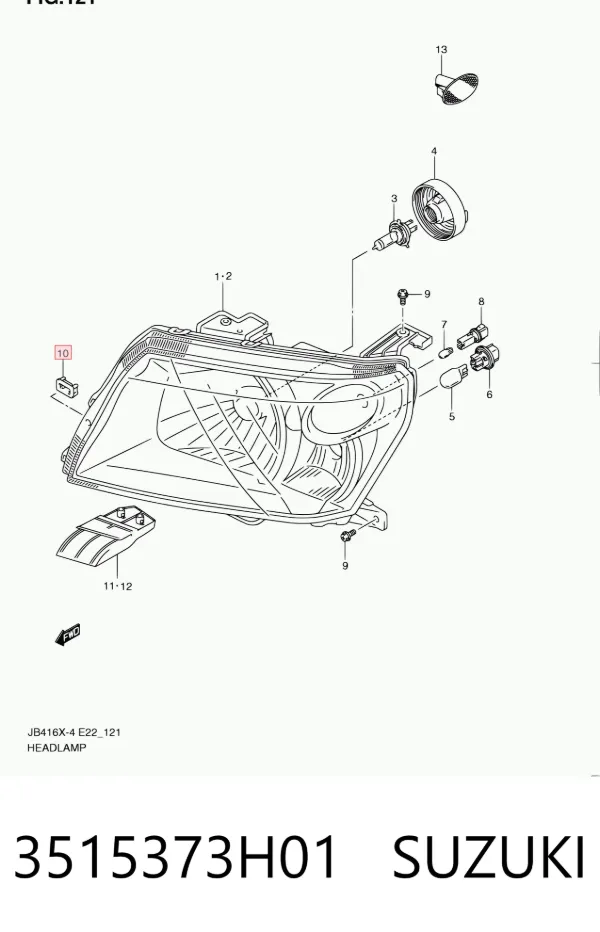  3515373H01 Suzuki