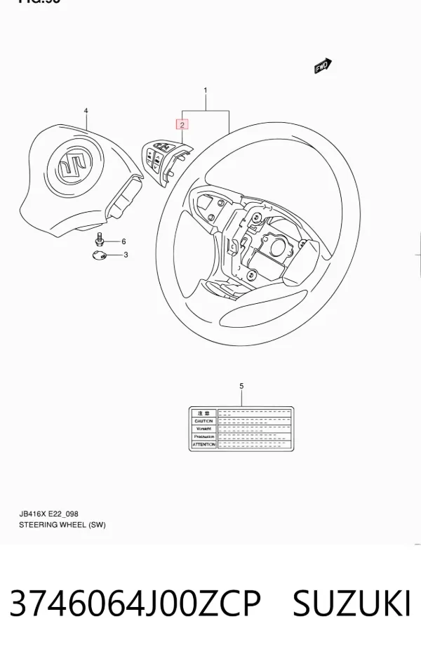  3746064J00ZCP Suzuki
