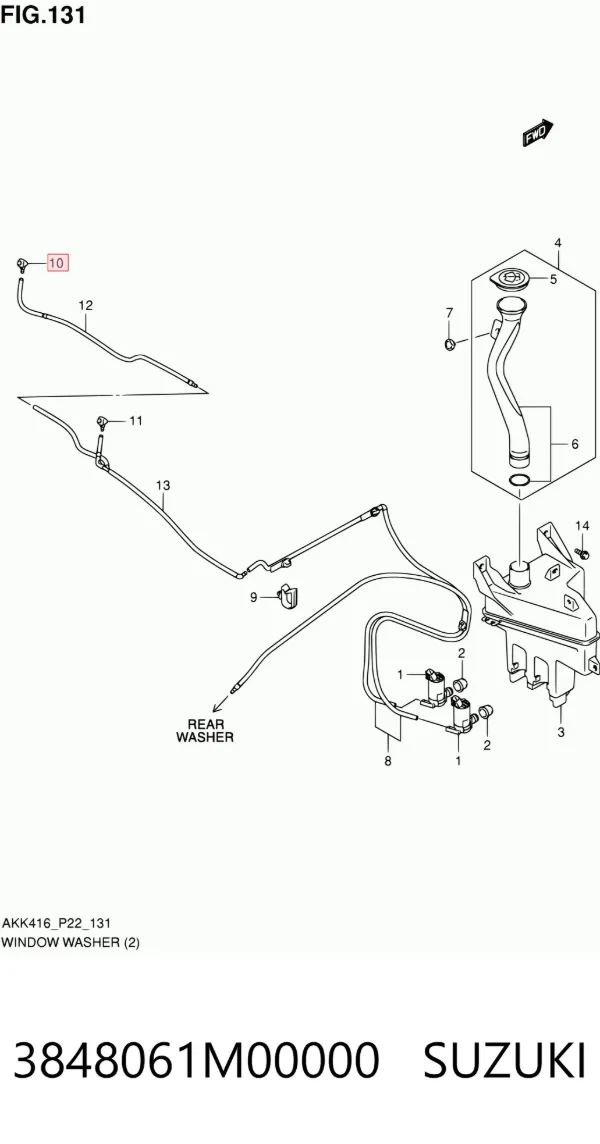  3848061M00000 Suzuki