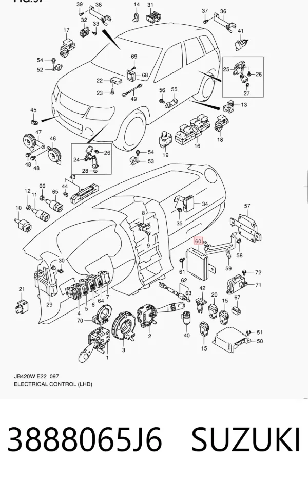  3888065J6 Suzuki