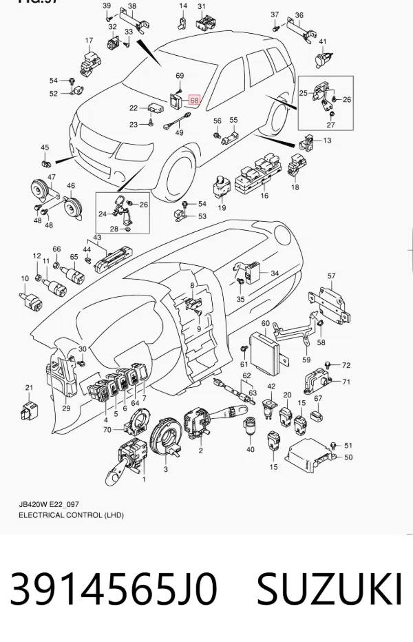  3914565J0 Suzuki