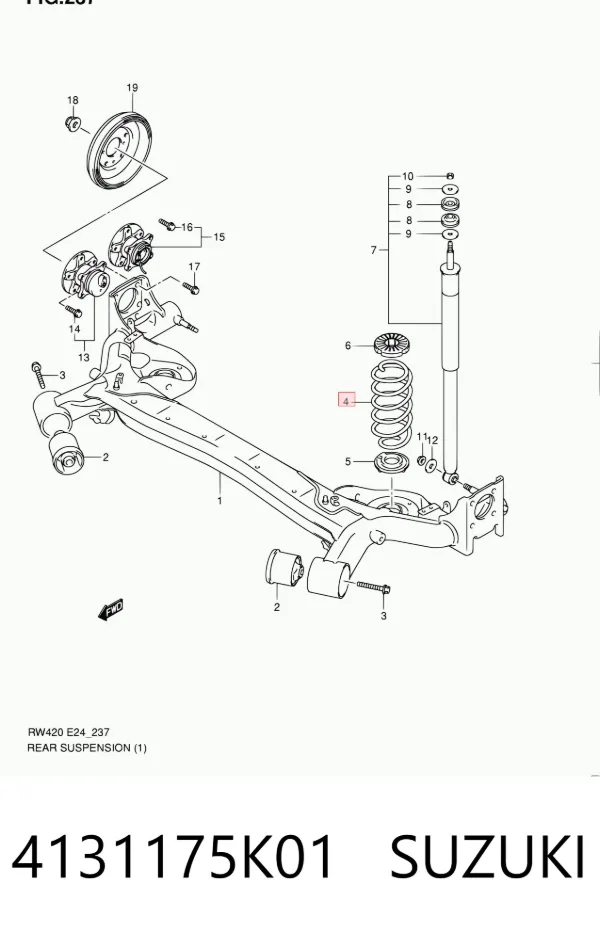  4131175K01 Suzuki