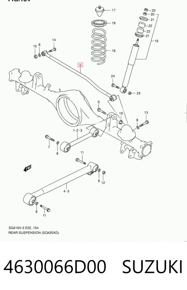  4630066D00 Suzuki