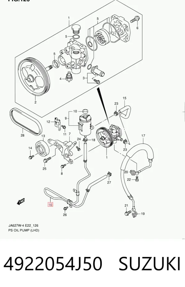  4922054J50 Suzuki