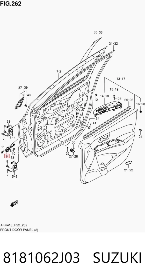  8181062J03 Suzuki