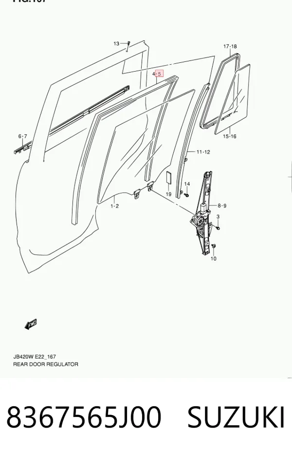  8367565J00 Suzuki