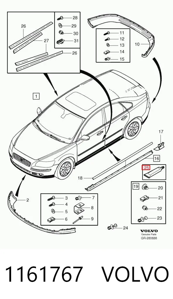  1161767 Volvo