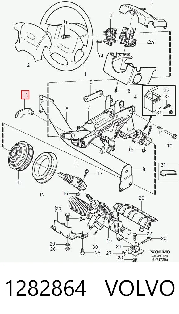  1282864 Volvo