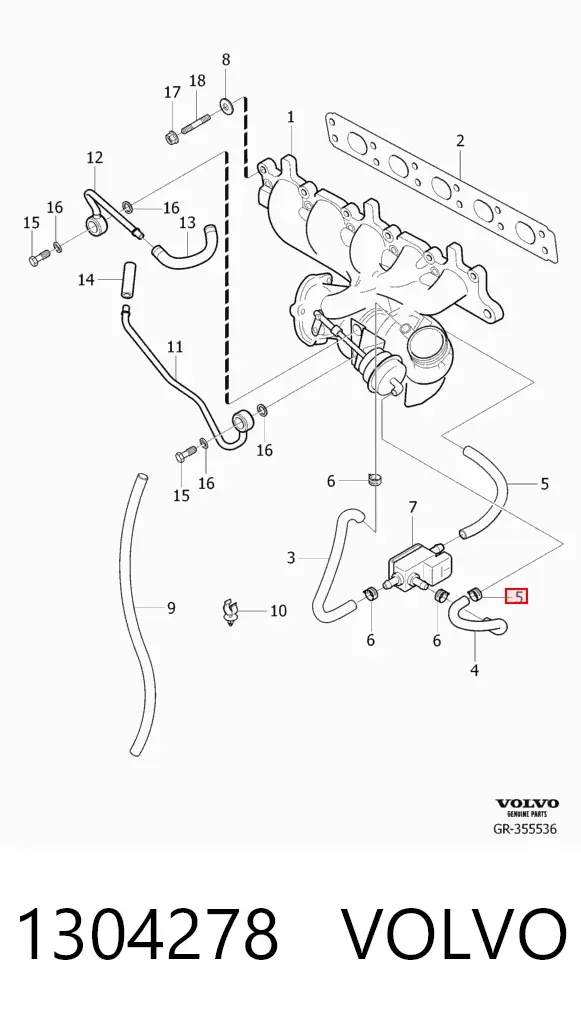  1304278 Volvo