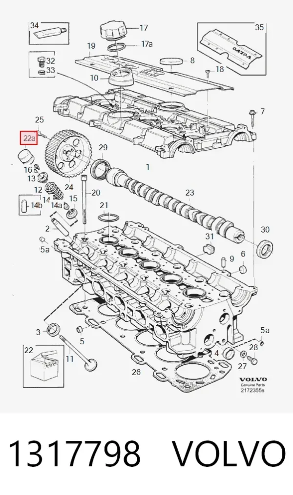 Гідрокомпенсатор 1317798 Volvo