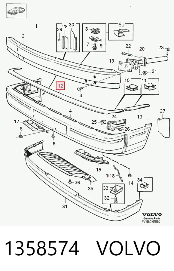  1358574 Volvo