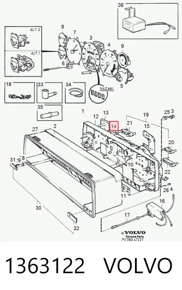  1363122 Volvo