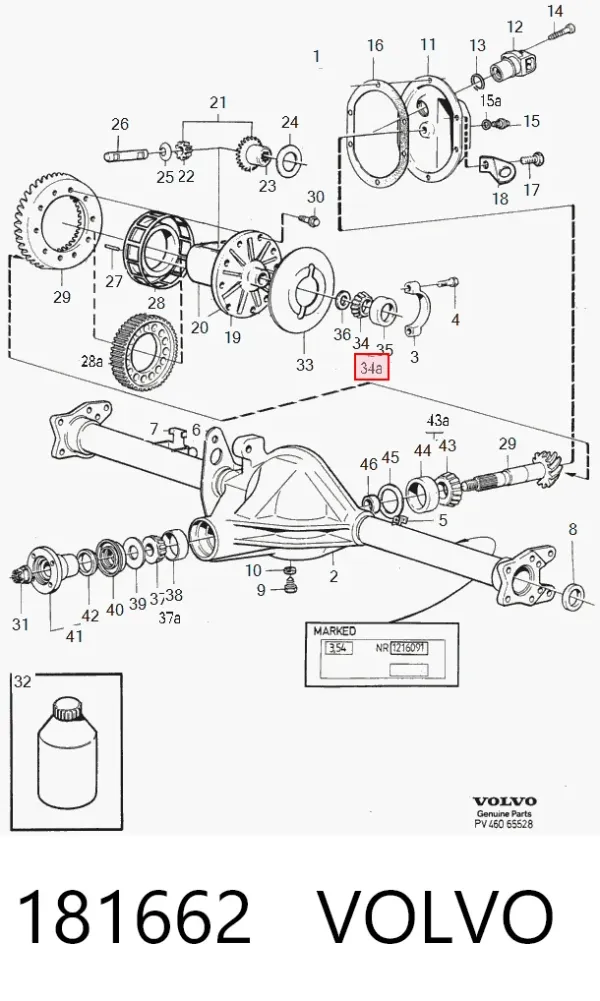 Підшипник диференціалу переднього моста LM50134914 Timken