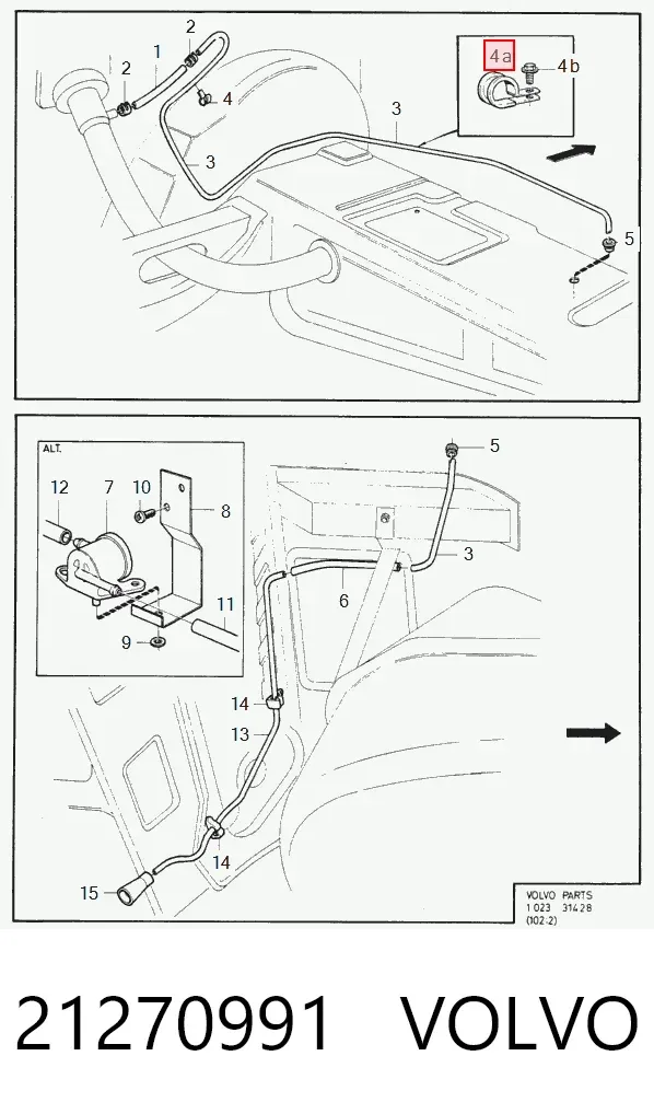 Вискомуфта вентилятора 21270991 Volvo