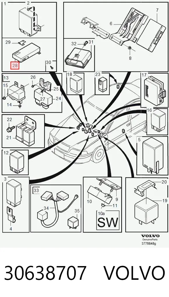  30638707 Volvo