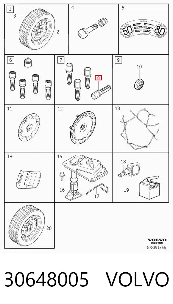  30648005 Volvo