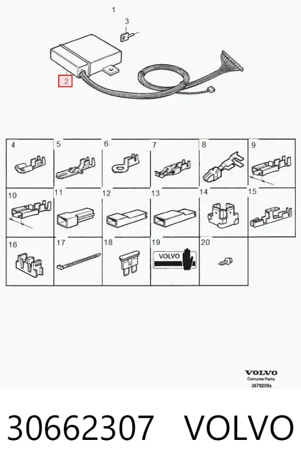  30662307 Volvo