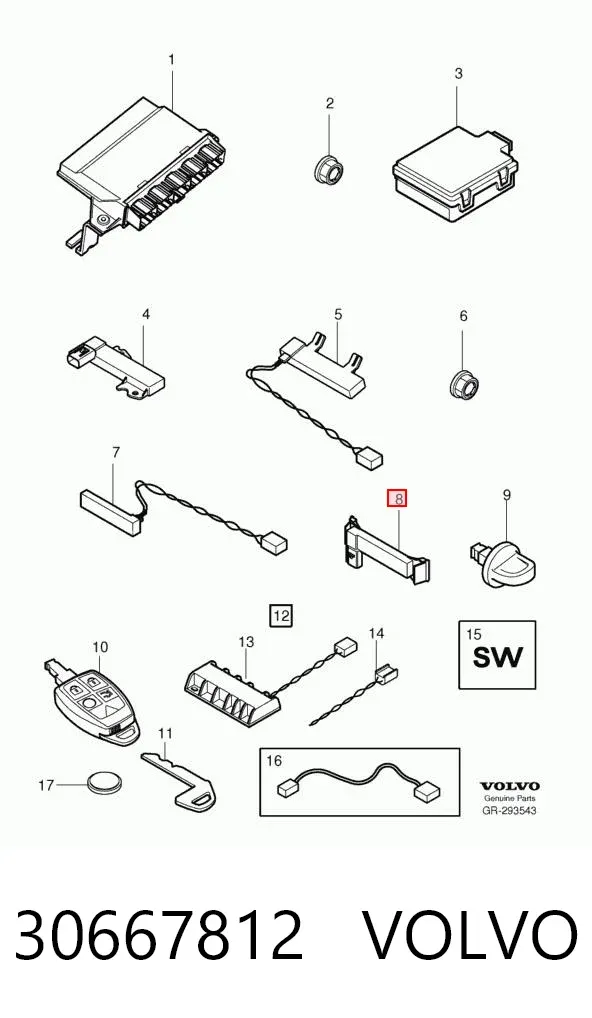  30667812 Volvo