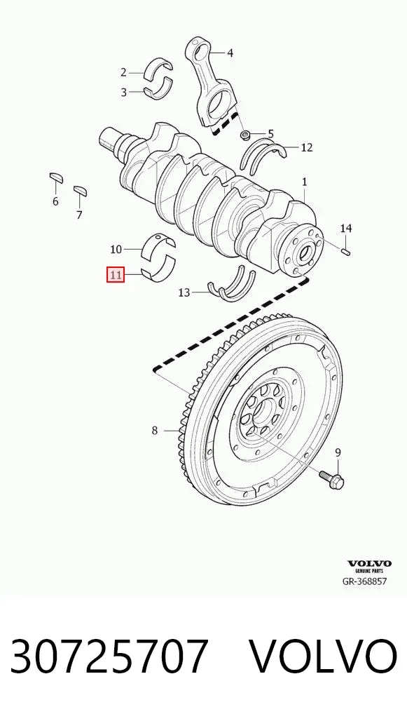  30725707 Volvo