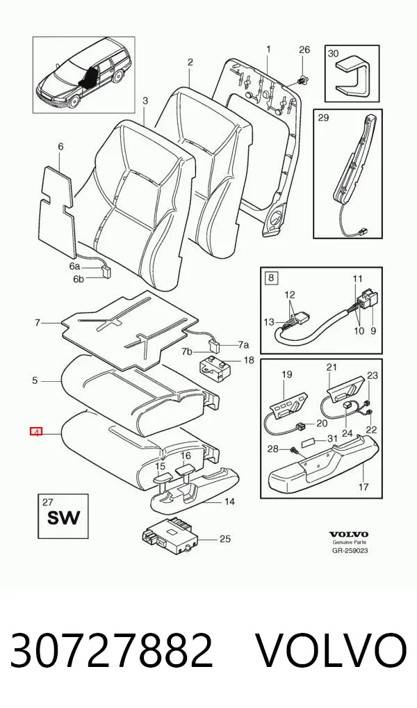  30727882 Volvo