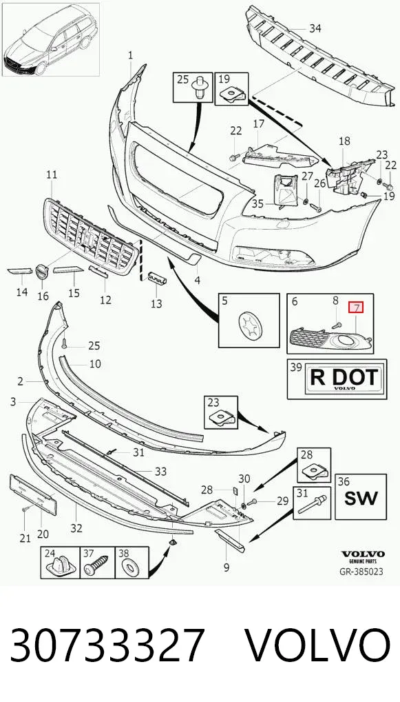  30733327 Volvo