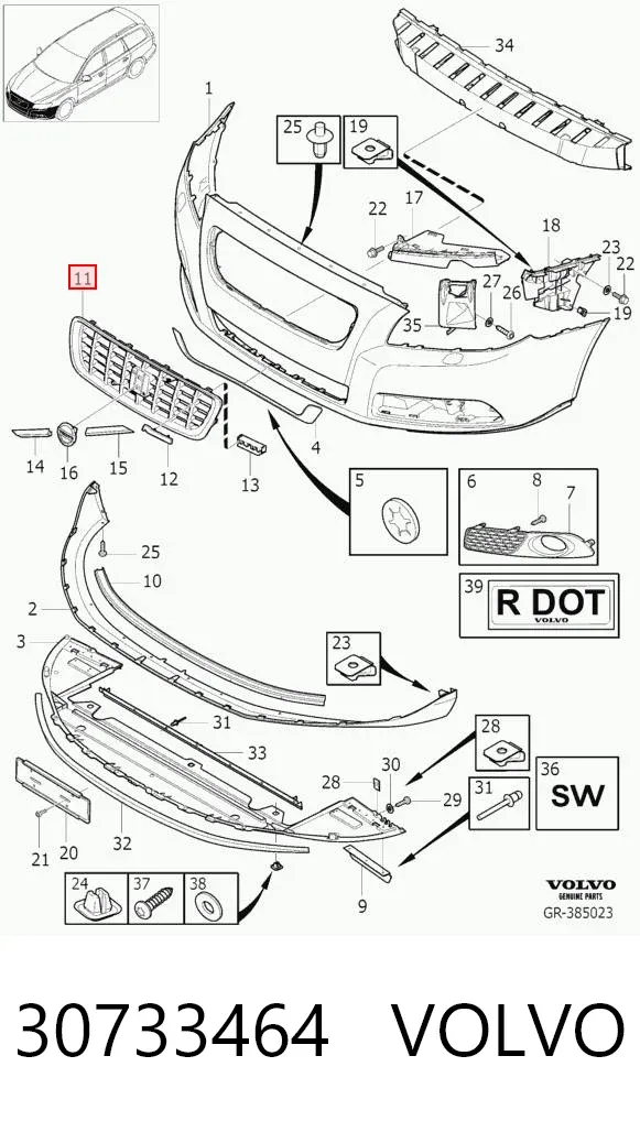  30733464 Volvo