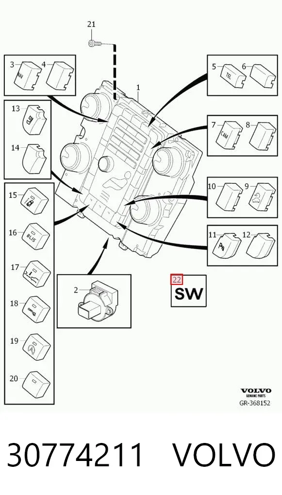  30774211 Volvo