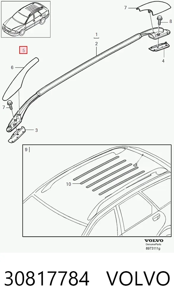 Лобове скло 30817784 Volvo