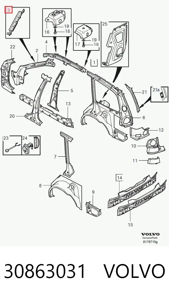  30863031 Volvo