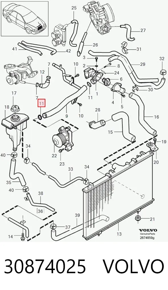  30874025 Volvo