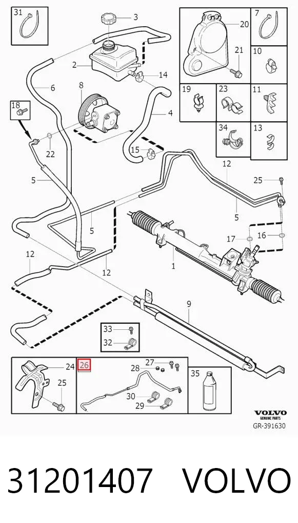  31201407 Volvo