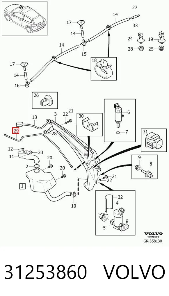  31253860 Volvo