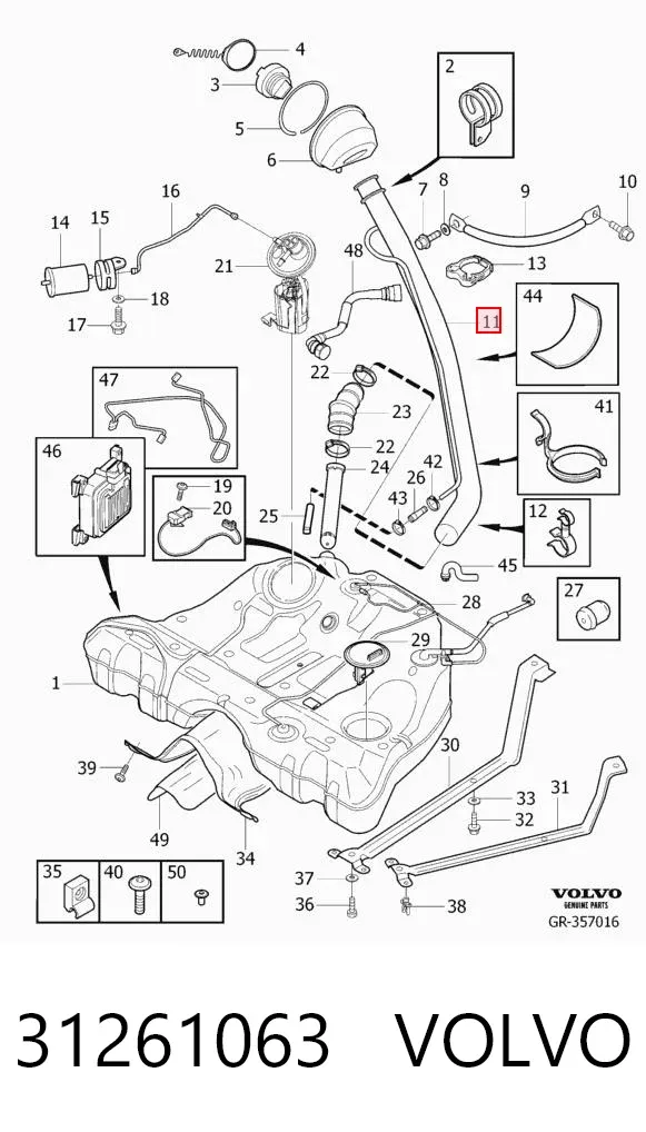  31261063 Volvo