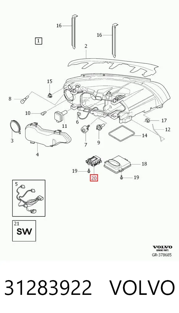  31283922 Volvo