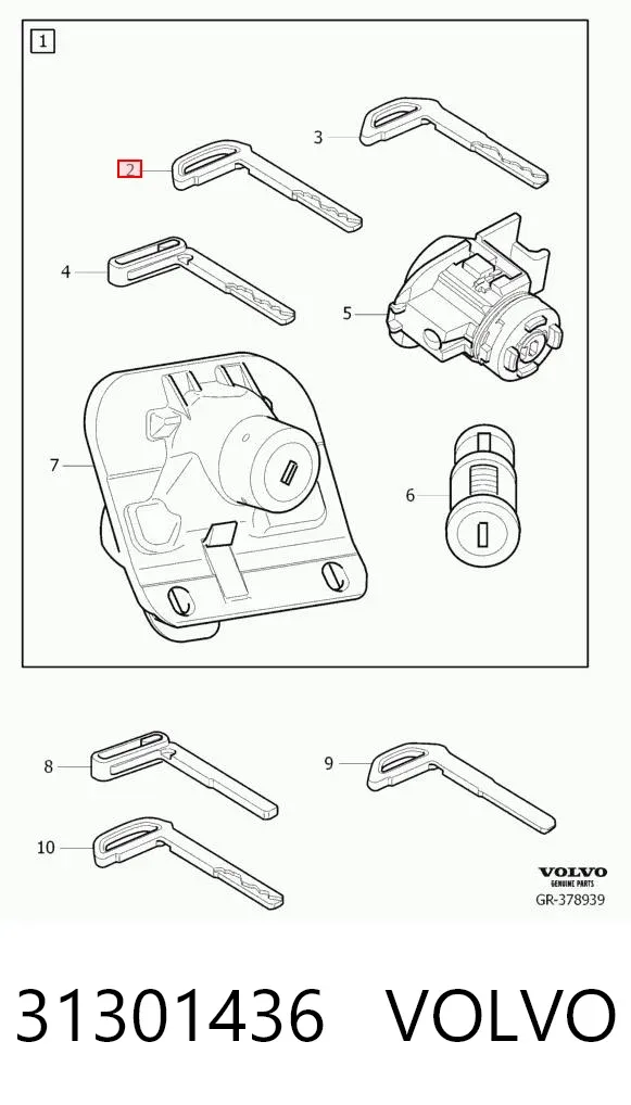  31301436 Volvo