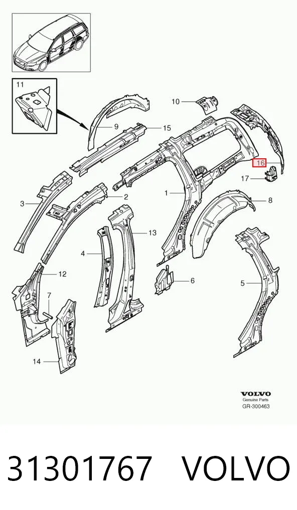  31301767 Volvo
