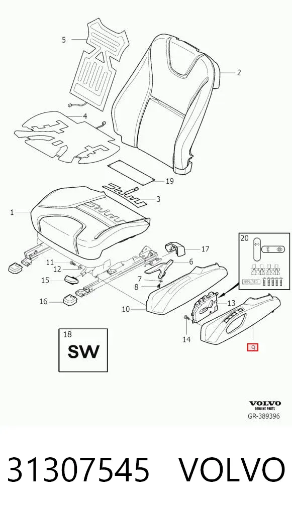  31307545 Volvo