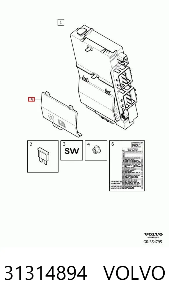  31314894 Volvo