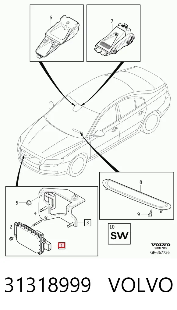  31318999 Volvo