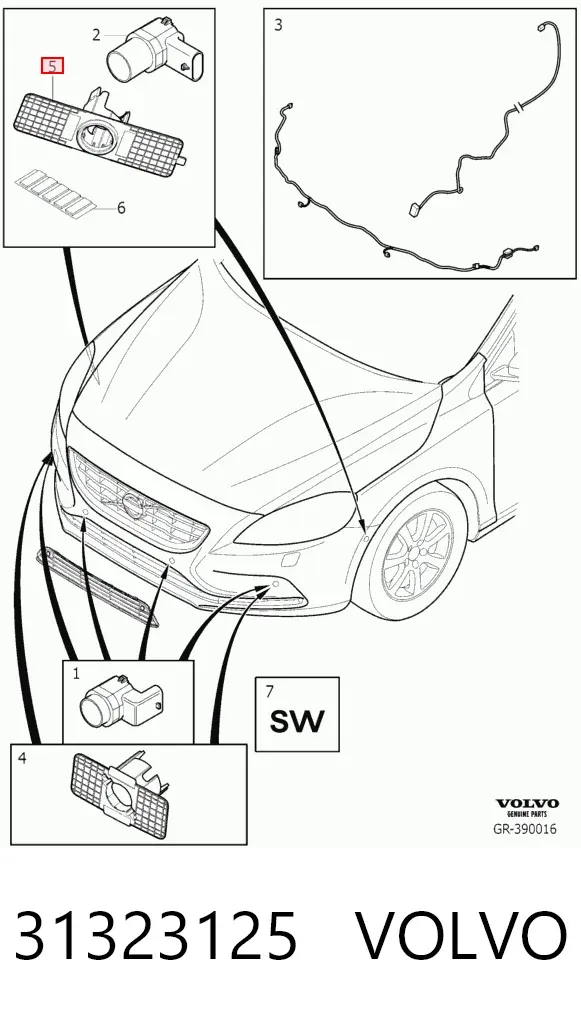  31323125 Volvo