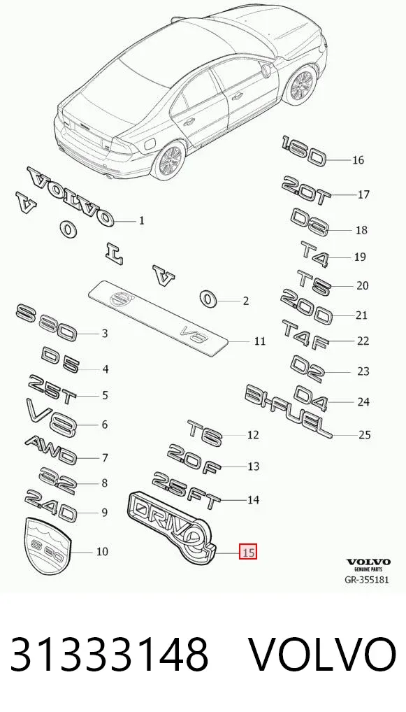  31333148 Volvo