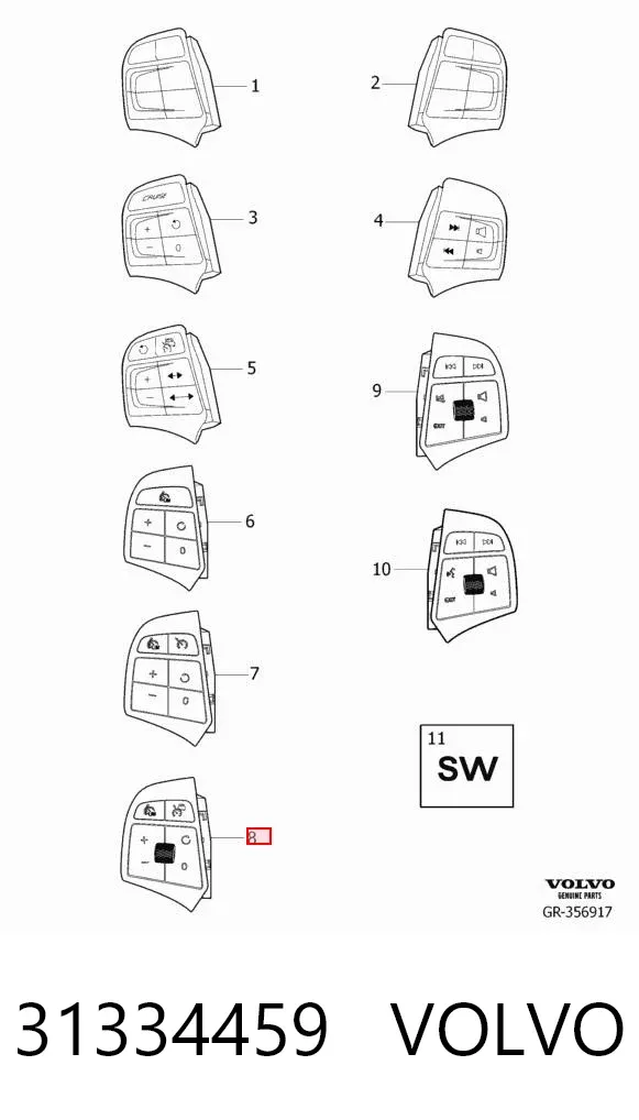  31334459 Volvo
