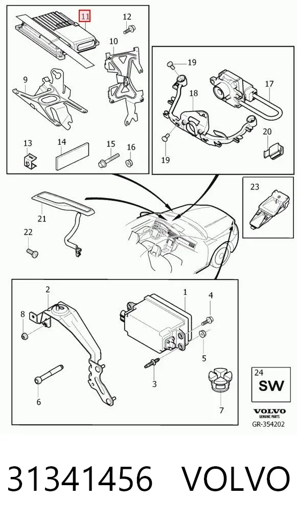  31341456 Volvo