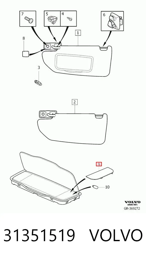  31351519 Volvo