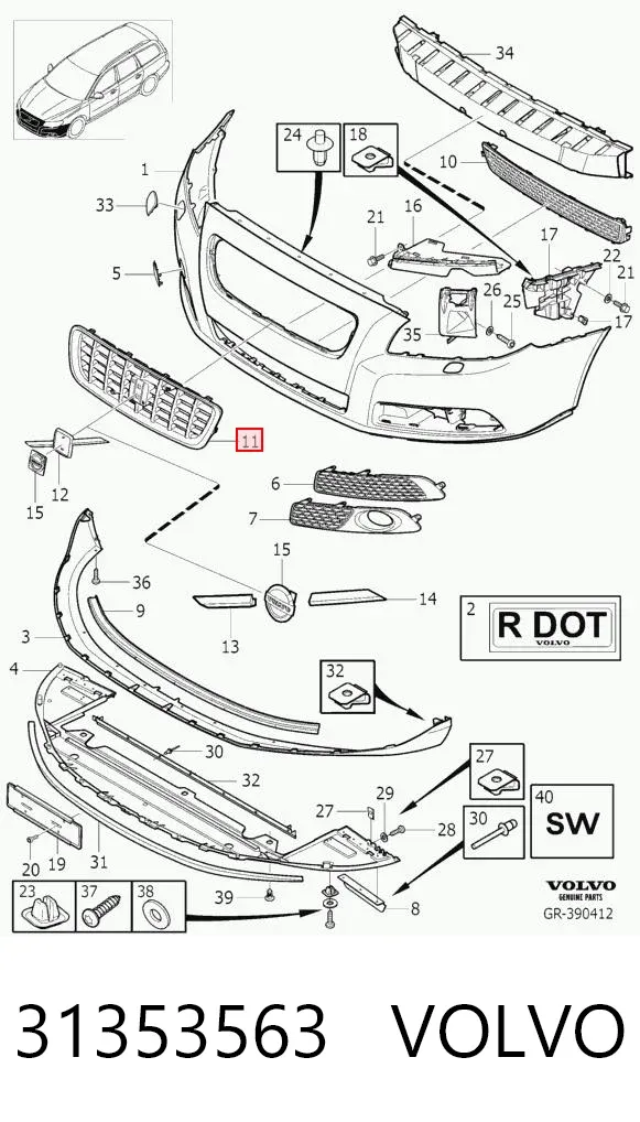  31353563 Volvo