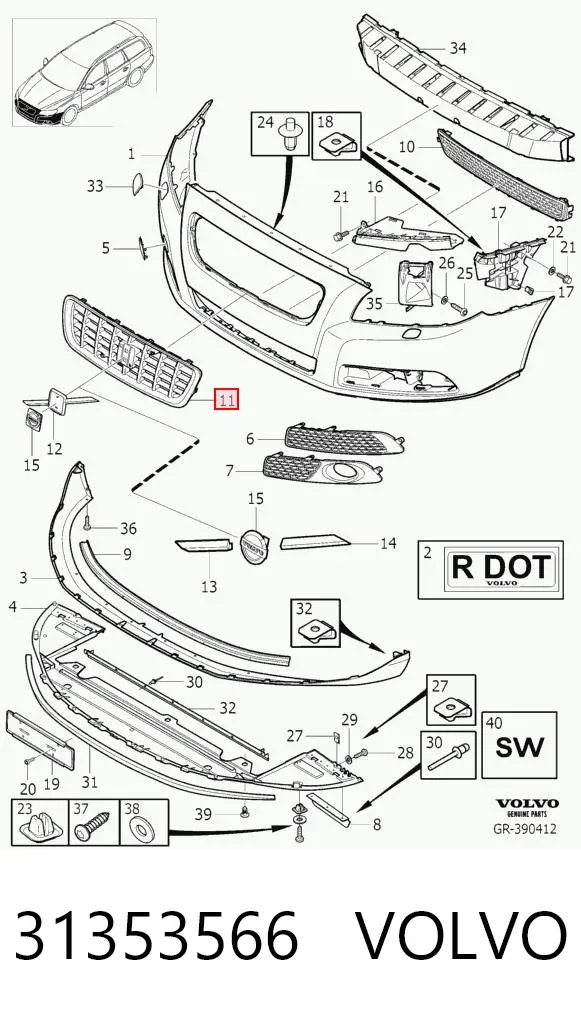  31353566 Volvo
