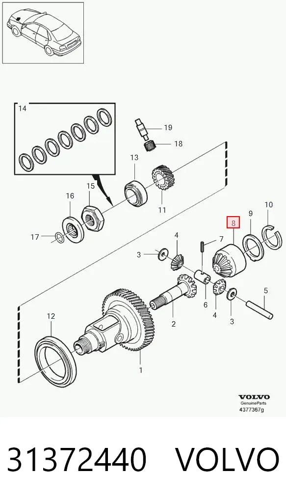  31372440 Volvo
