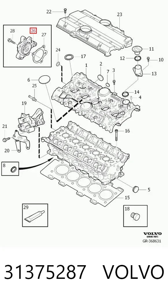  31375287 Volvo