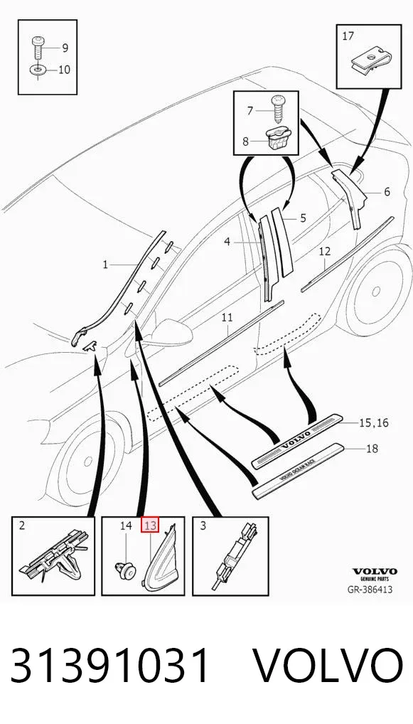  31391031 Volvo