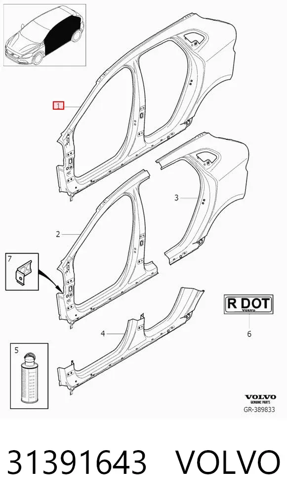  31391643 Volvo